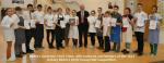  Bicester Young Chef finalists with judges